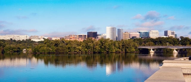 arlington downtown view